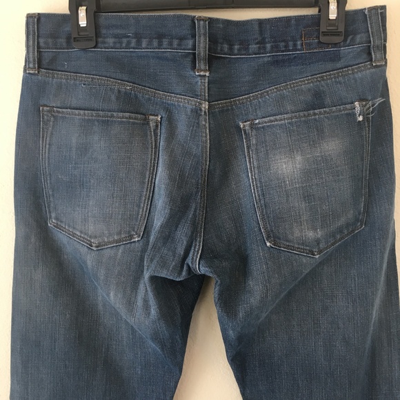 Low Rise Straight Fit Jeans - Picture 4 of 8